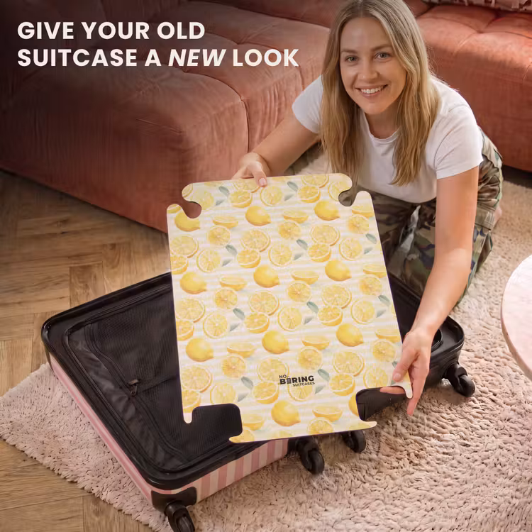 CaseSwap - Lemon with stripes pattern yellow — 3