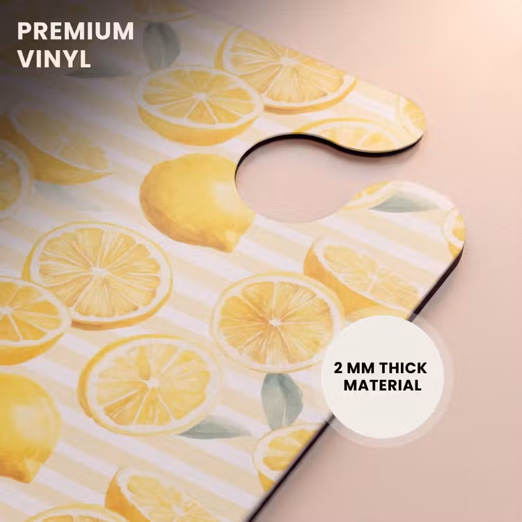 CaseSwap - Lemon with stripes pattern yellow — 6