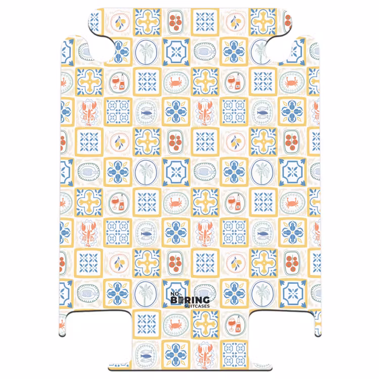 CaseSwap - Italian tile print yellow — 1