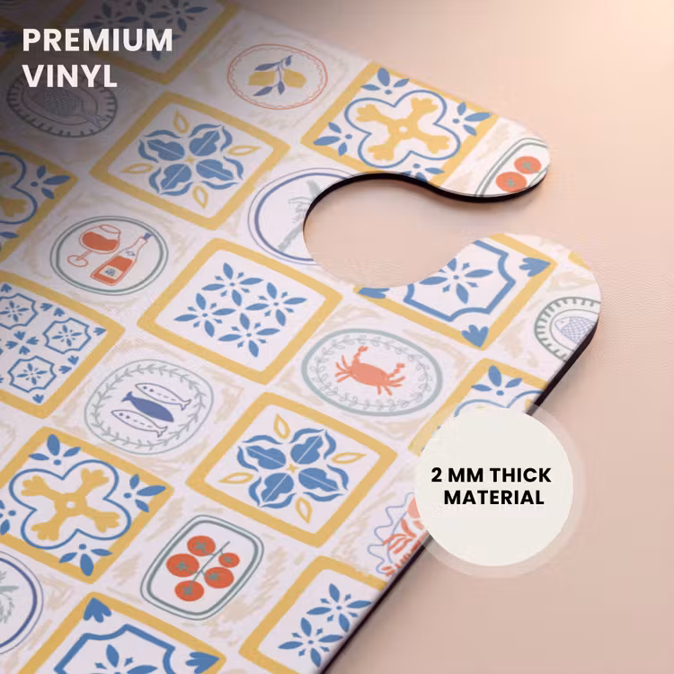 CaseSwap - Italian tile print yellow — 6
