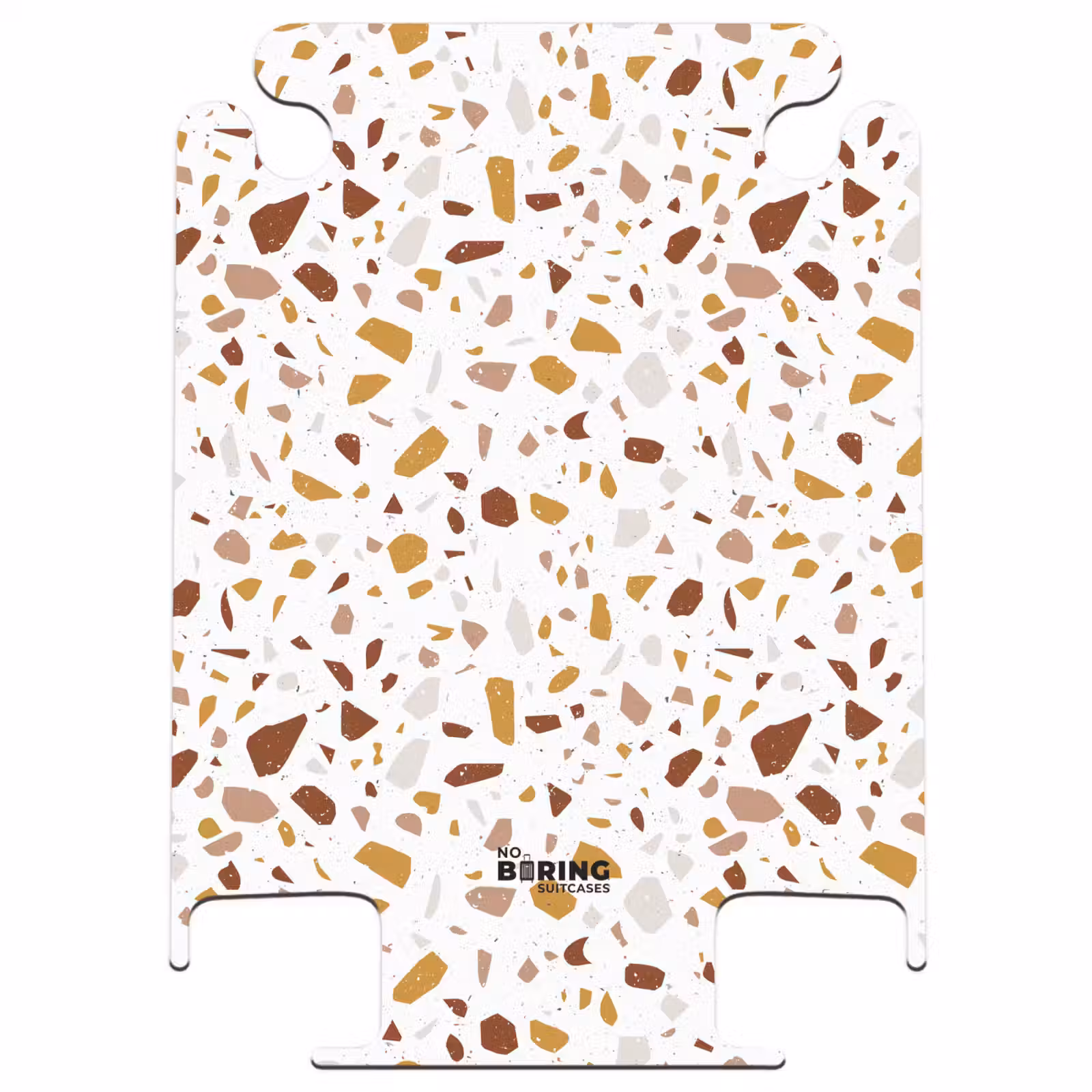 CaseSwap™ - Terrazzo pattern multicolored ochre and rust — 1