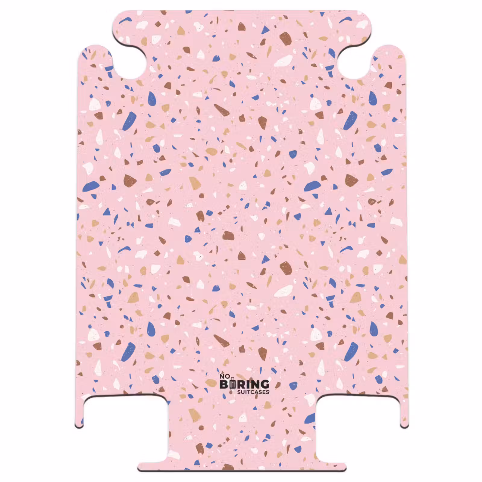 CaseSwap™ - Terrazzo pattern multicolored pink and blue — 1