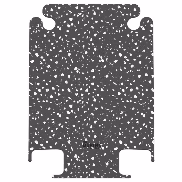 CaseSwap - Terrazzo pattern black and white — 1