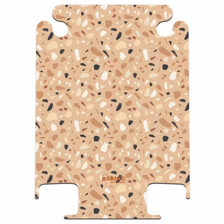 CaseSwap - Terrazzo pattern colorful brown — 1