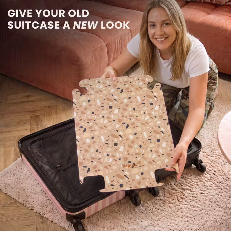 CaseSwap - Terrazzo pattern colorful brown — 3