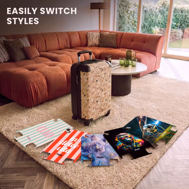 CaseSwap - Terrazzo pattern colorful brown — 5