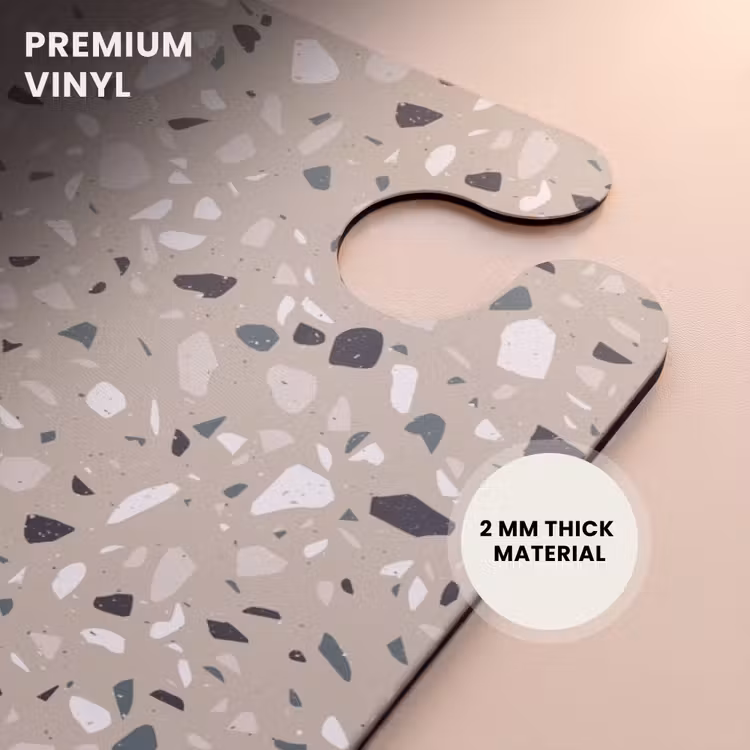 CaseSwap - Terrazzo pattern colorful gray green — 6