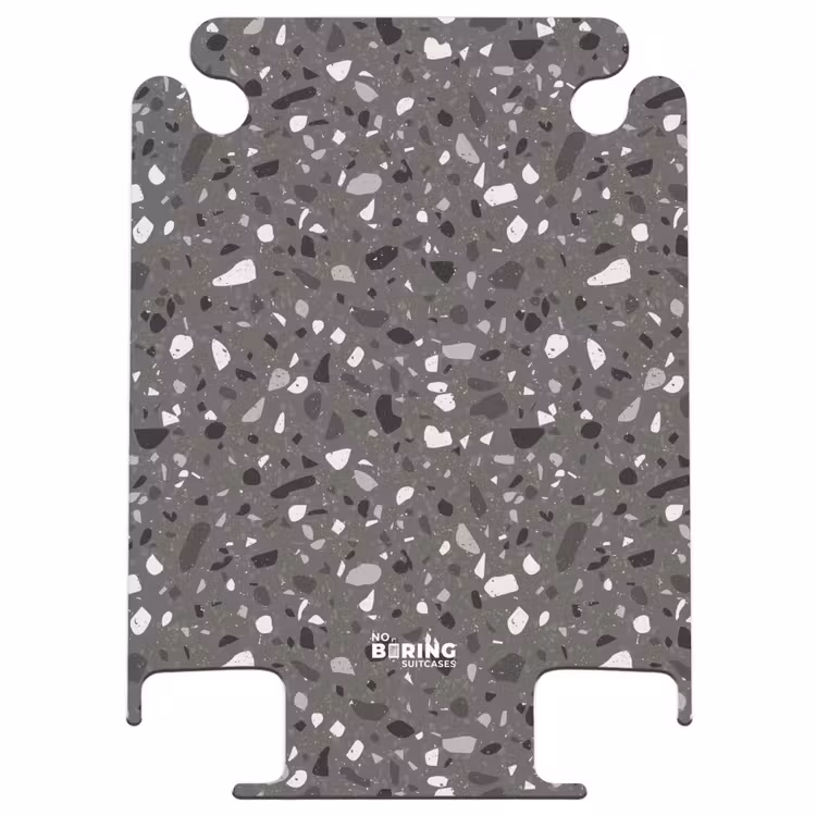 CaseSwap - Terrazzo pattern multicolored dark gray — 1