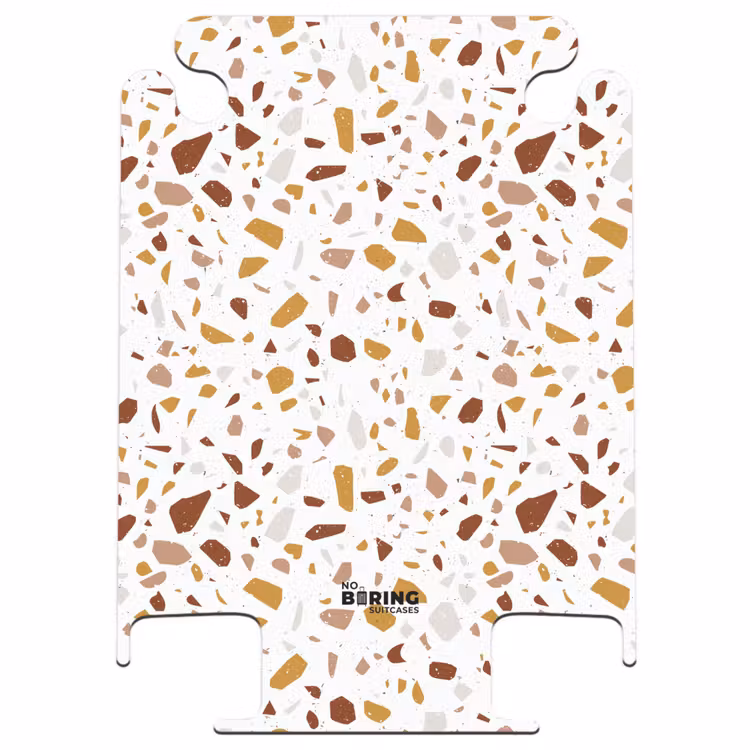 CaseSwap™ - Terrazzo pattern multicolored ochre and rust — 1