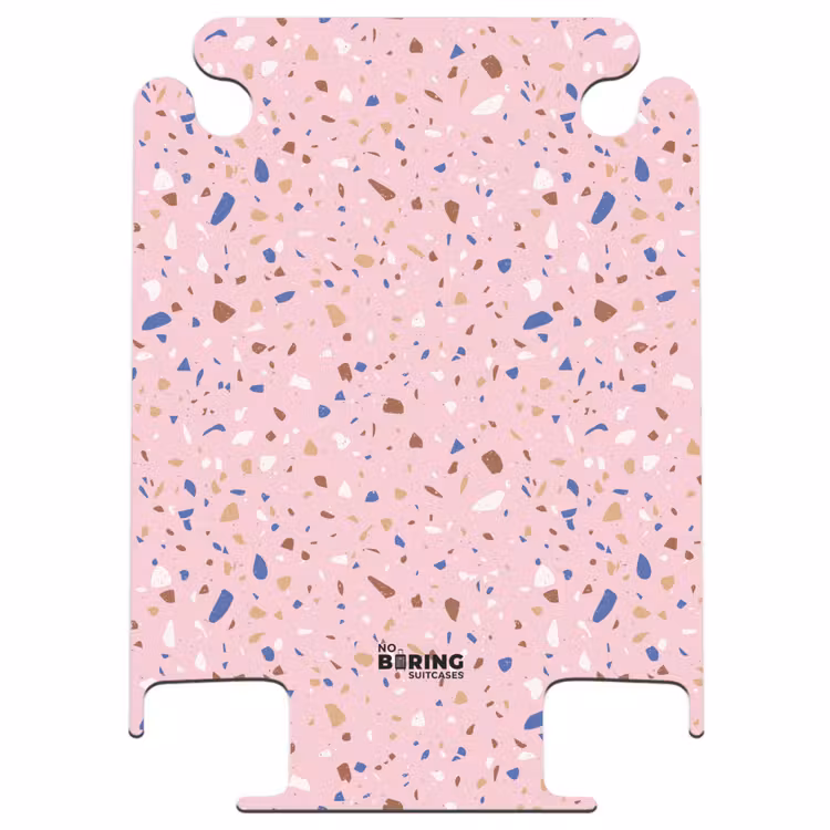 CaseSwap™ - Terrazzo pattern multicolored pink and blue — 1