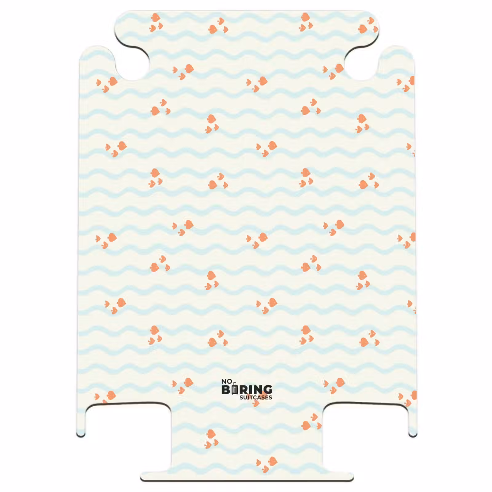 CaseSwap - Sea with fish pattern orange blue — 1