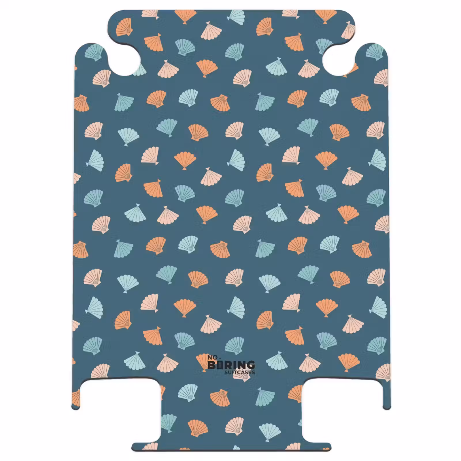 CaseSwap™ - Shells pattern blue orange — 1