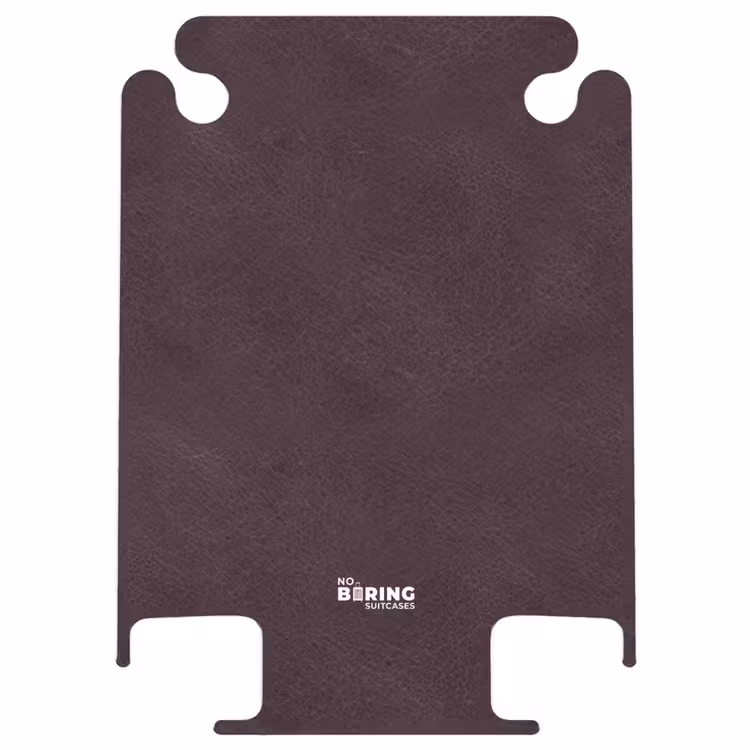 CaseSwap™ - Leather look burgundy red — 1