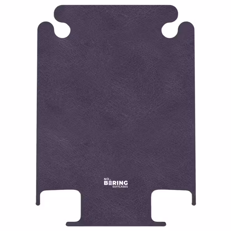 CaseSwap™ - Leather look deep purple — 1