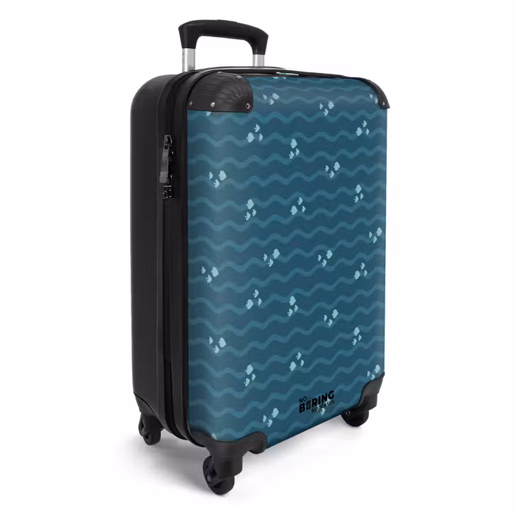 CaseSwap - Sea with fish pattern green blue — 2