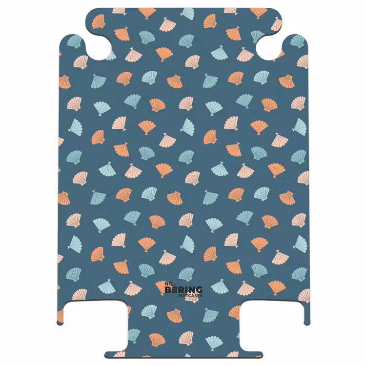 CaseSwap™ - Shells pattern blue orange — 1