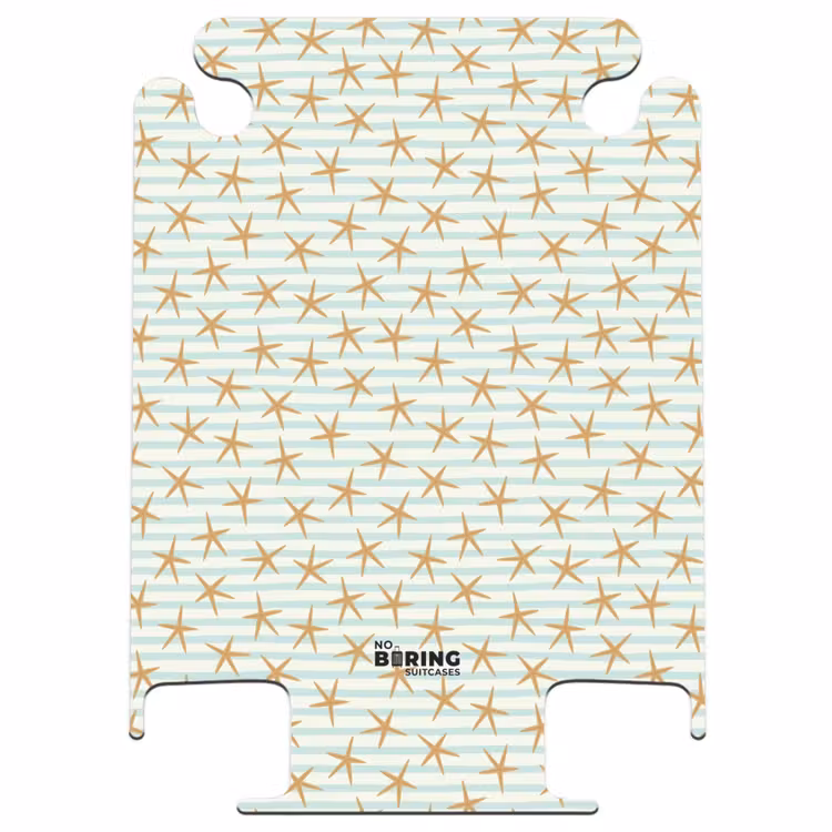 CaseSwap™ - Starfish with stripe pattern blue — 1