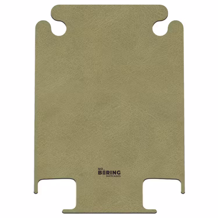 CaseSwap™ - Leather look gray green — 1