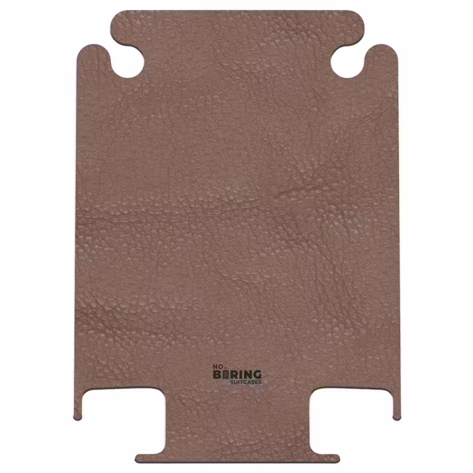 CaseSwap™ - Leather look chestnut brown — 1