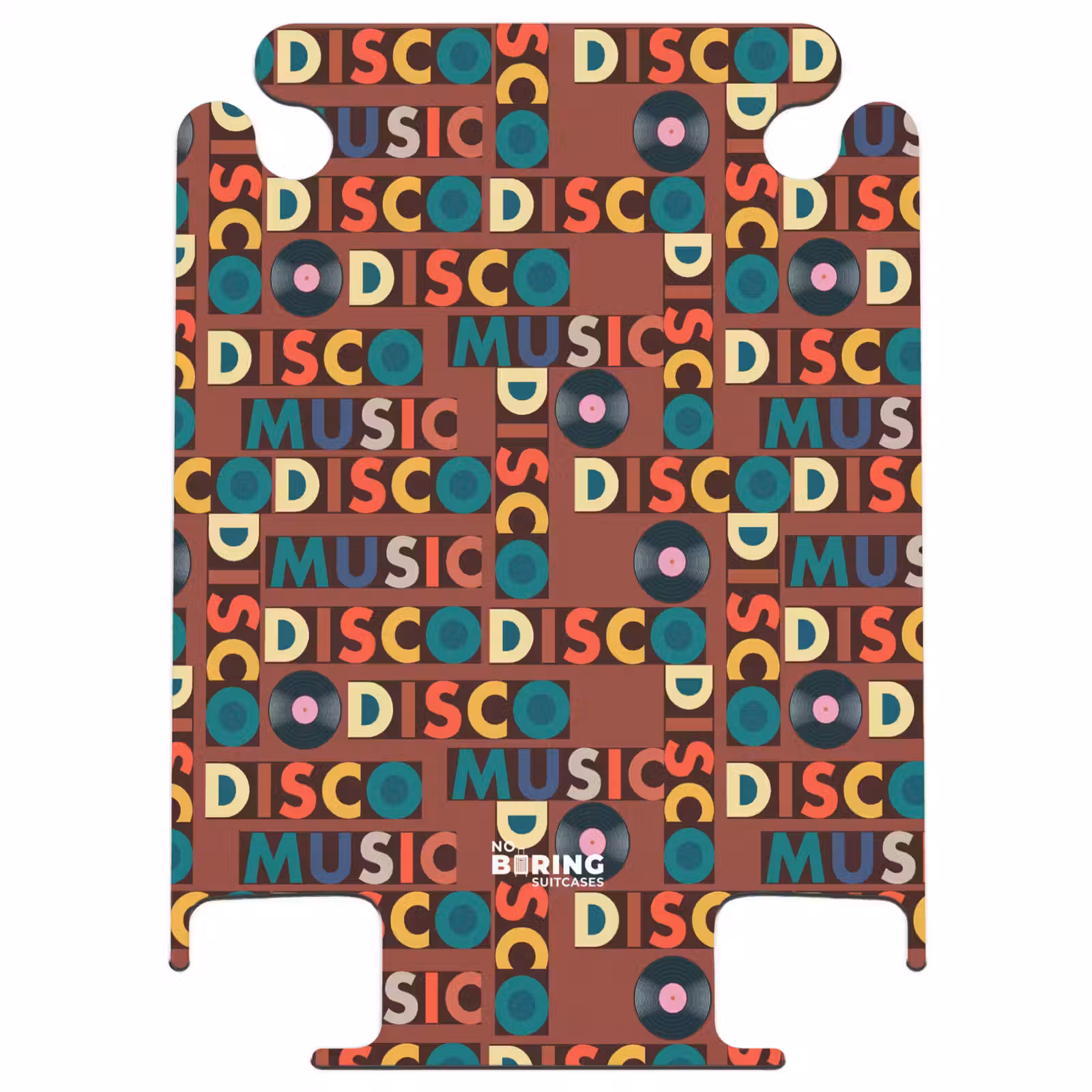 CaseSwap™ - Retro disco 70s text pattern colorful — 1