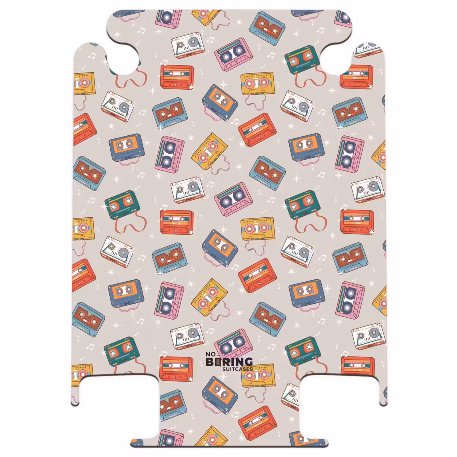 CaseSwap™ - Retro disco cassettes pattern various colors — 1
