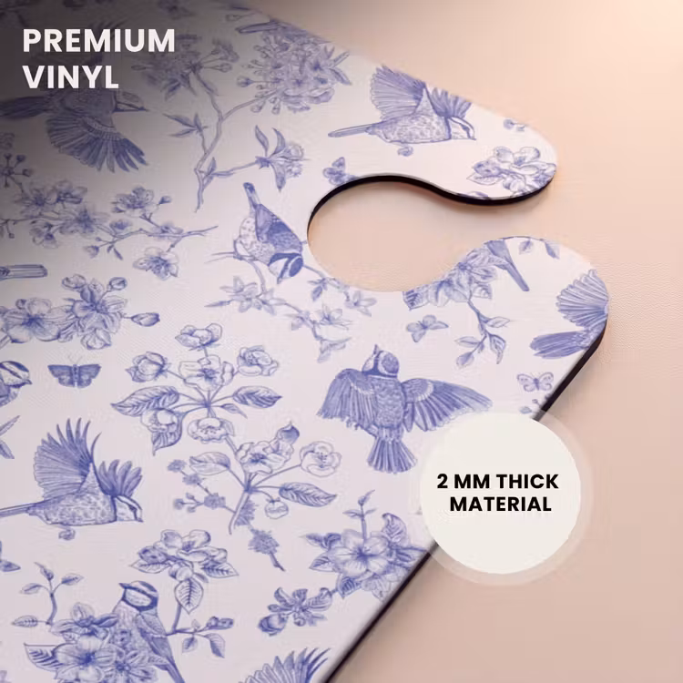 CaseSwap - Classic bird and flower pattern blue and white — 6