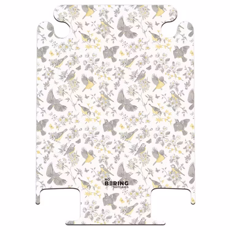 CaseSwap™ - Classic bird and flower pattern yellow — 1