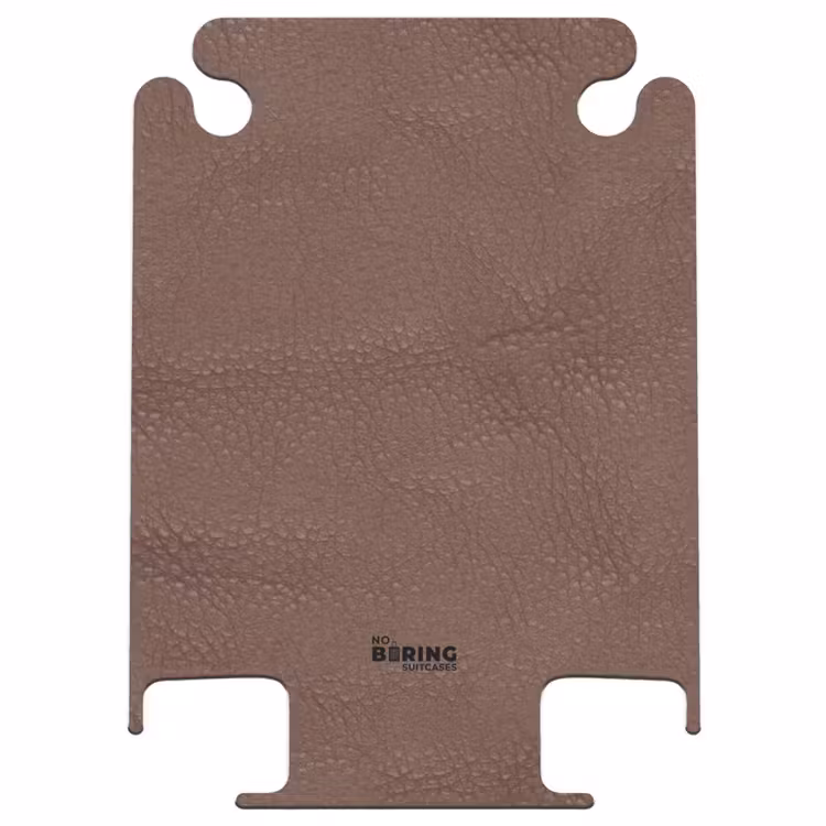 CaseSwap™ - Leather look chestnut brown — 1