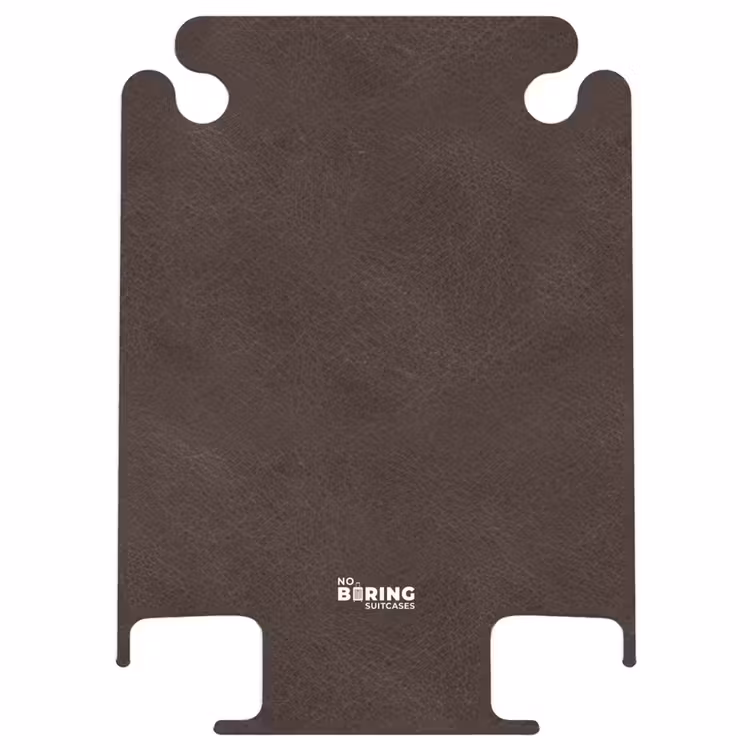 CaseSwap™ - Leather look chocolate brown — 1