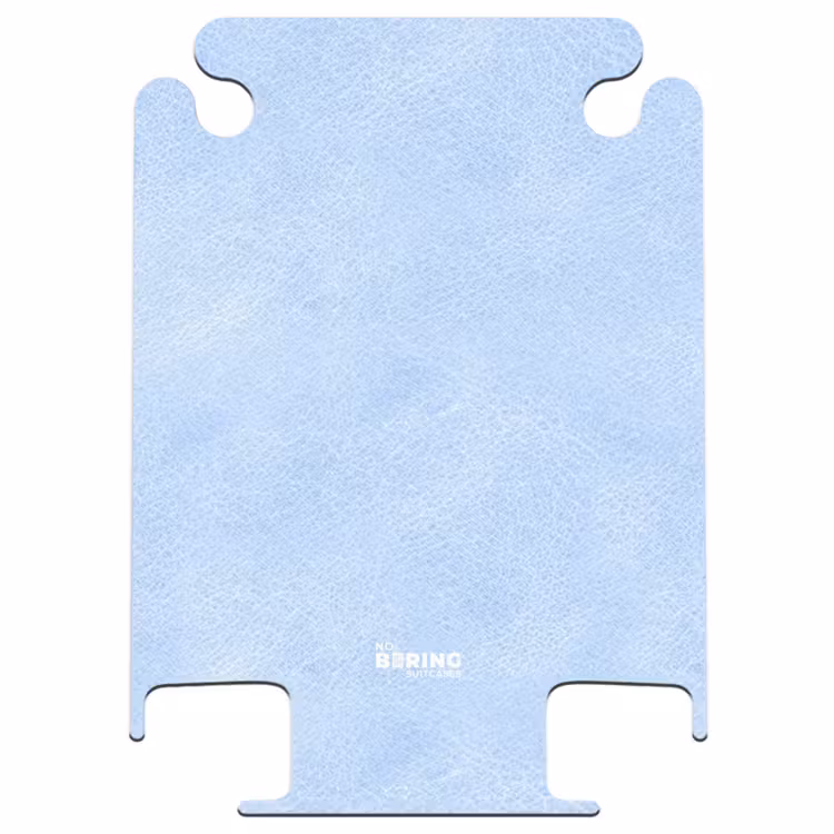 CaseSwap™ - Leather look light blue — 1