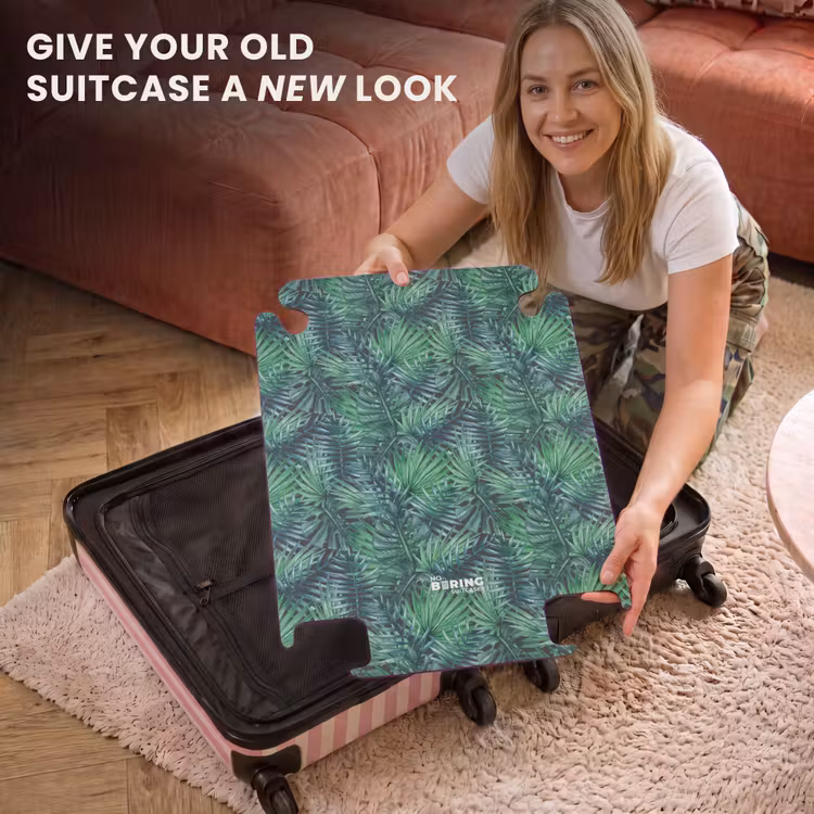 CaseSwap - Palm leaves monstera pattern green — 3