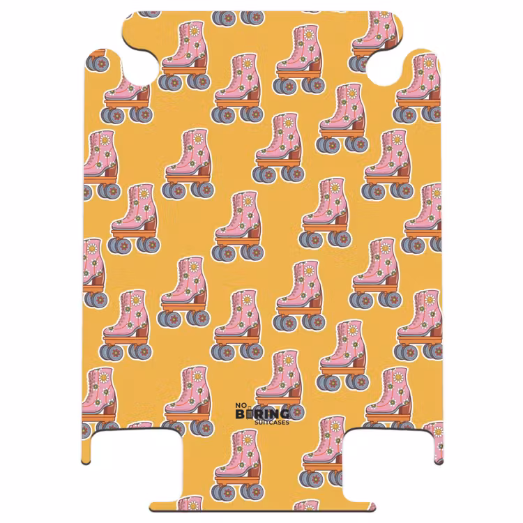 CaseSwap - Retro disco roller skates pattern colorful — 1