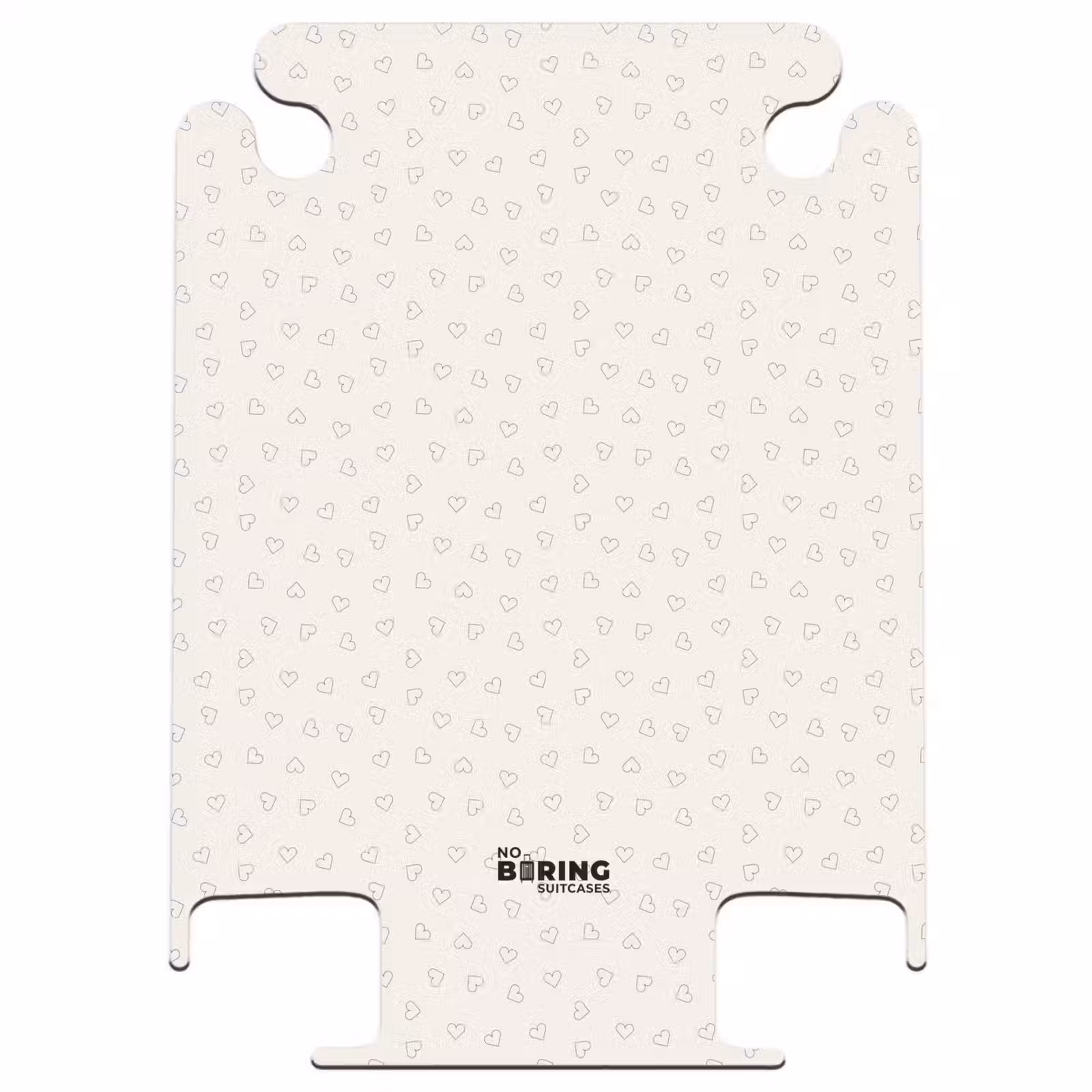 CaseSwap - Valentine hearts pattern black — 1