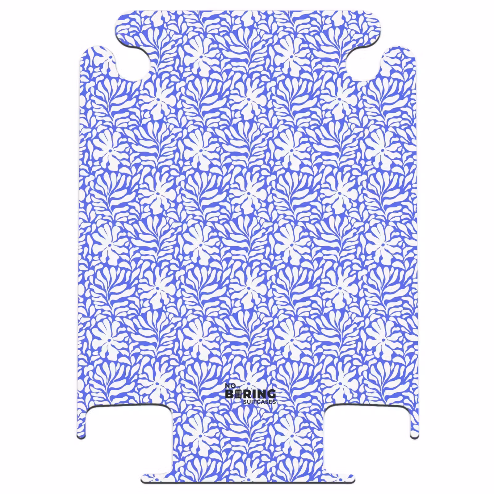 CaseSwap™ - Flowers and leaves on blue background — 1