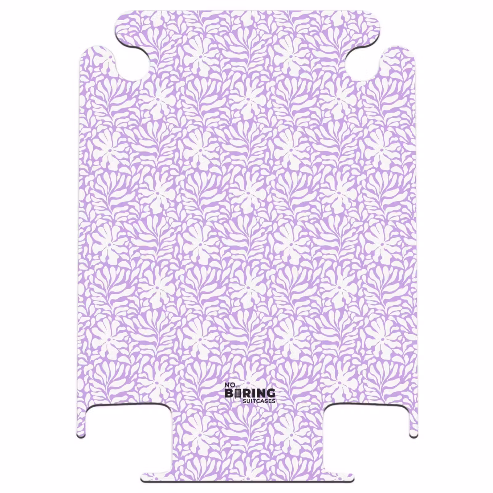 CaseSwap™ - Flowers and leaves on purple background — 1