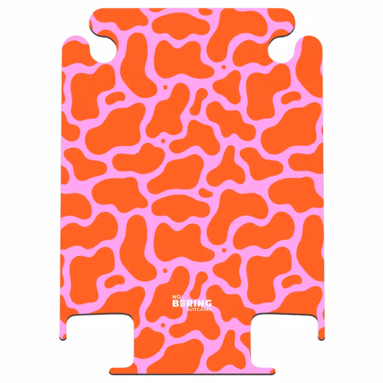 CaseSwap™ - Organic spot pattern in red and pink — 1