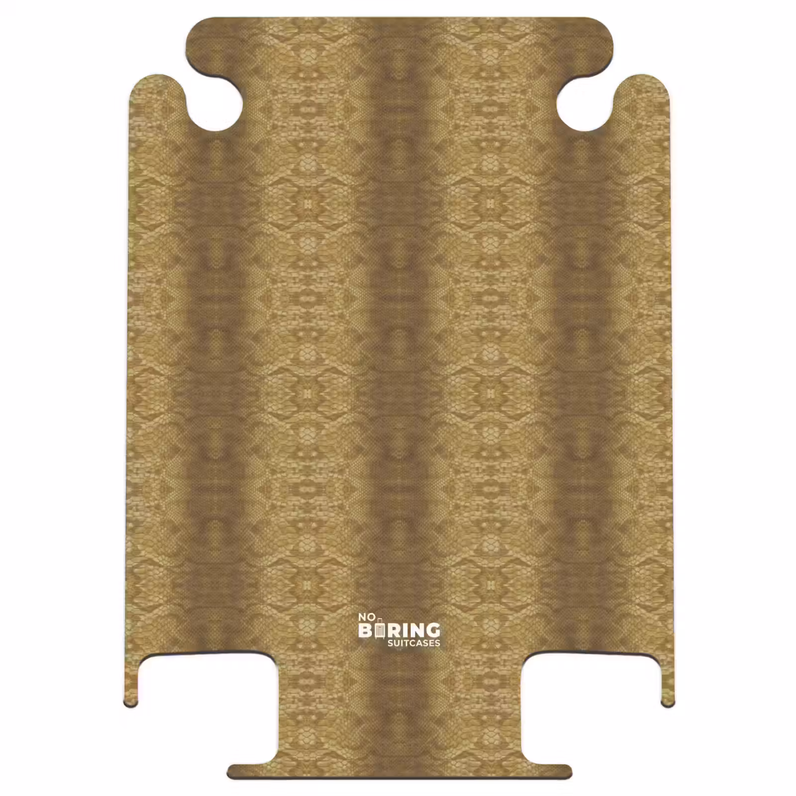 CaseSwap™ - Golden yellow snakeskin with symmetrical scale structure — 1