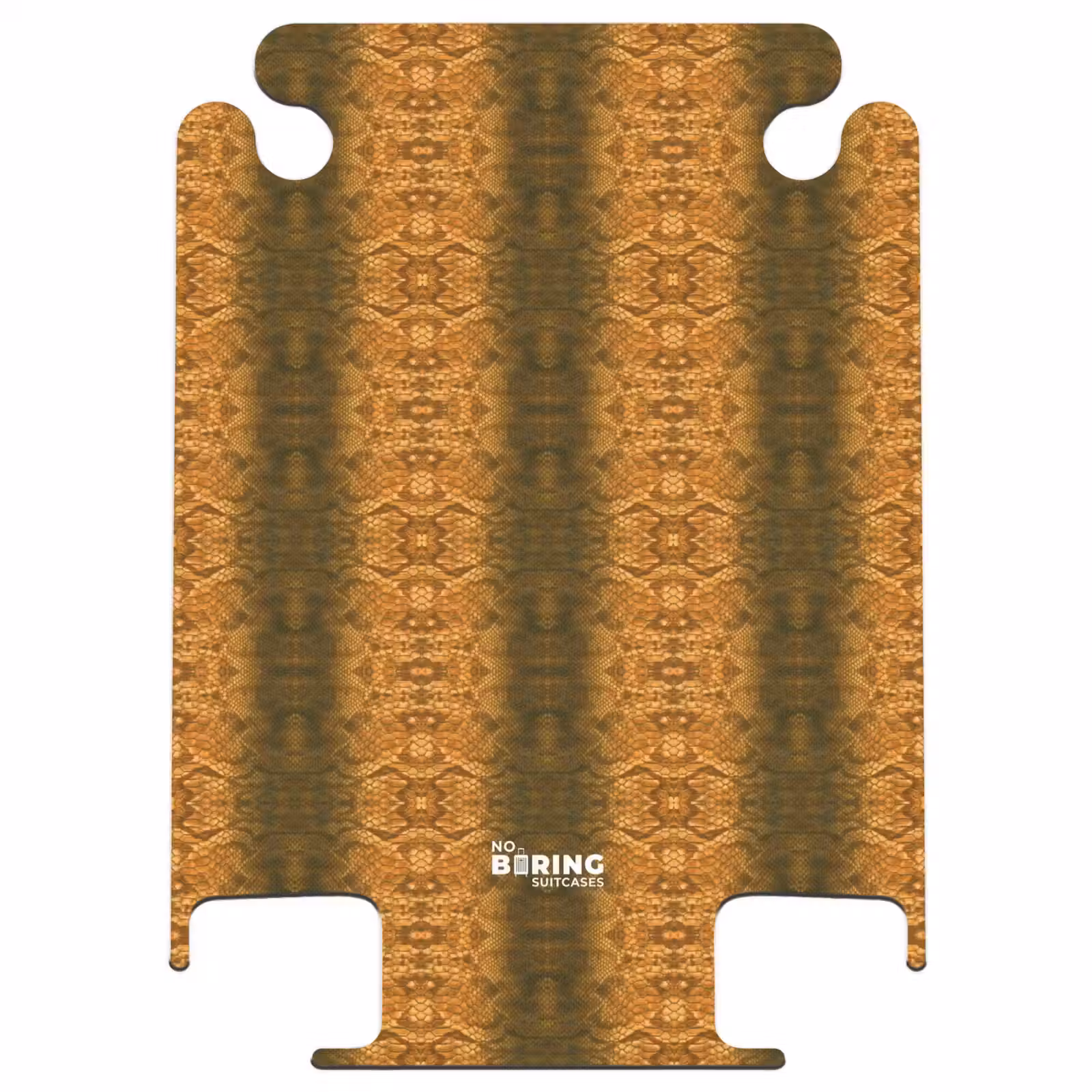 CaseSwap - Orange snakeskin with symmetrical scale structure — 1
