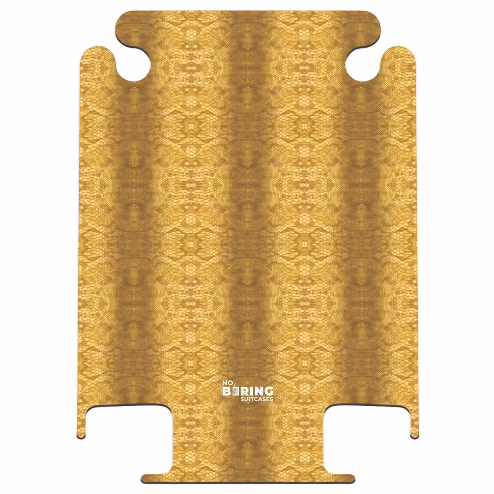 CaseSwap™ - Yellow snakeskin with symmetrical scale structure — 1