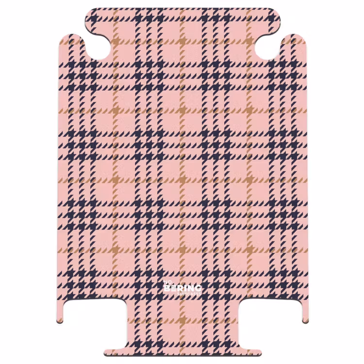 CaseSwap™ - Pink plaid checkered structure symmetrical — 1