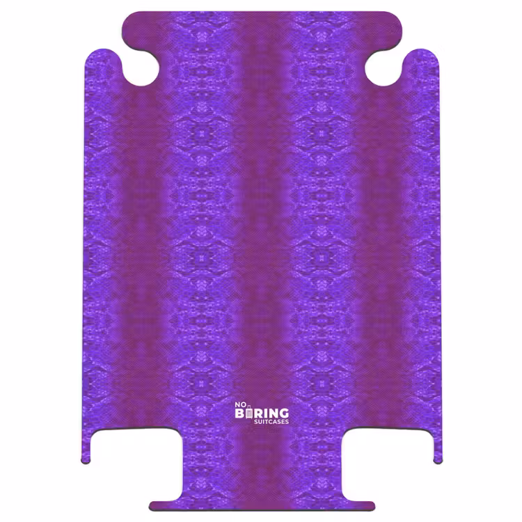 CaseSwap - Purple snakeskin with symmetrical scale structure — 1