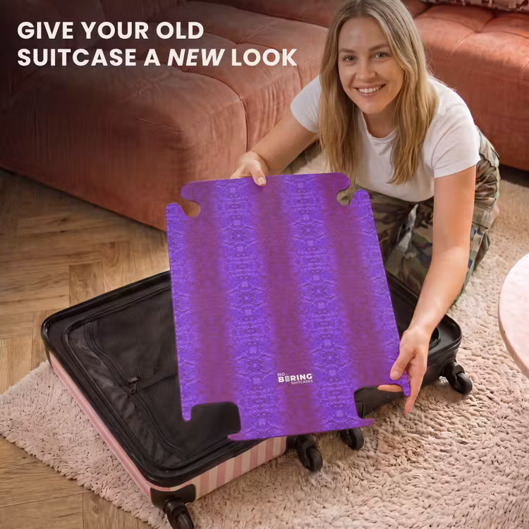 CaseSwap - Purple snakeskin with symmetrical scale structure — 3