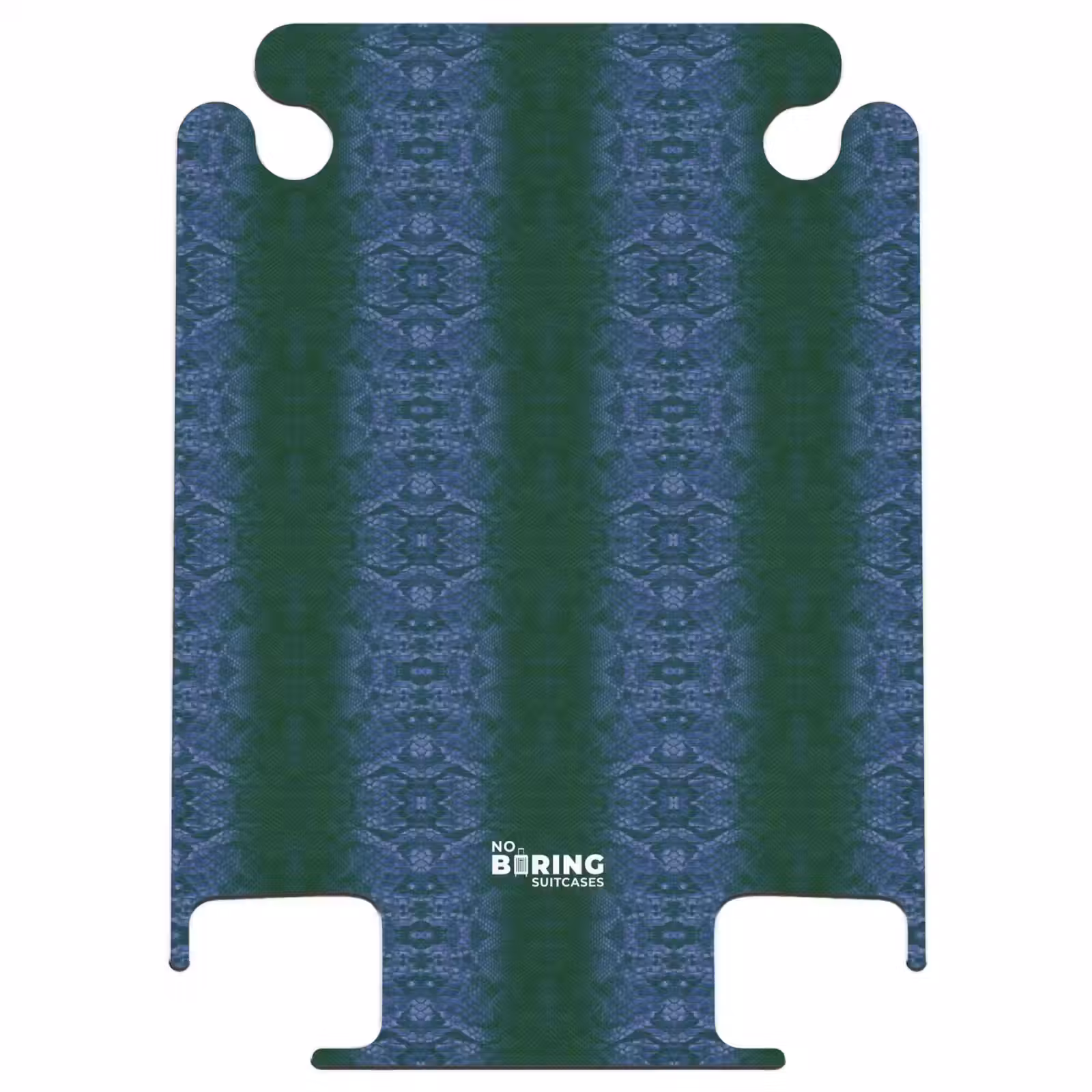 CaseSwap™ - Dark blue snakeskin with symmetrical scale structure — 1
