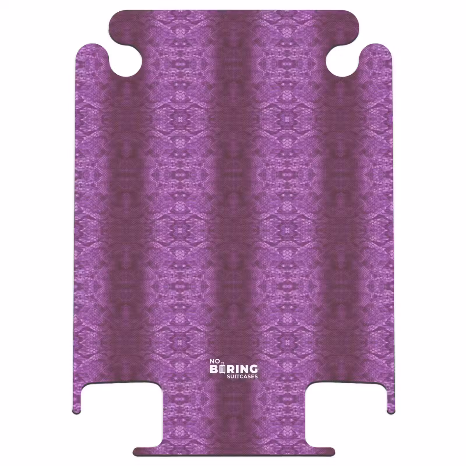 CaseSwap™ - Deep purple snakeskin with symmetrical scale structure — 1