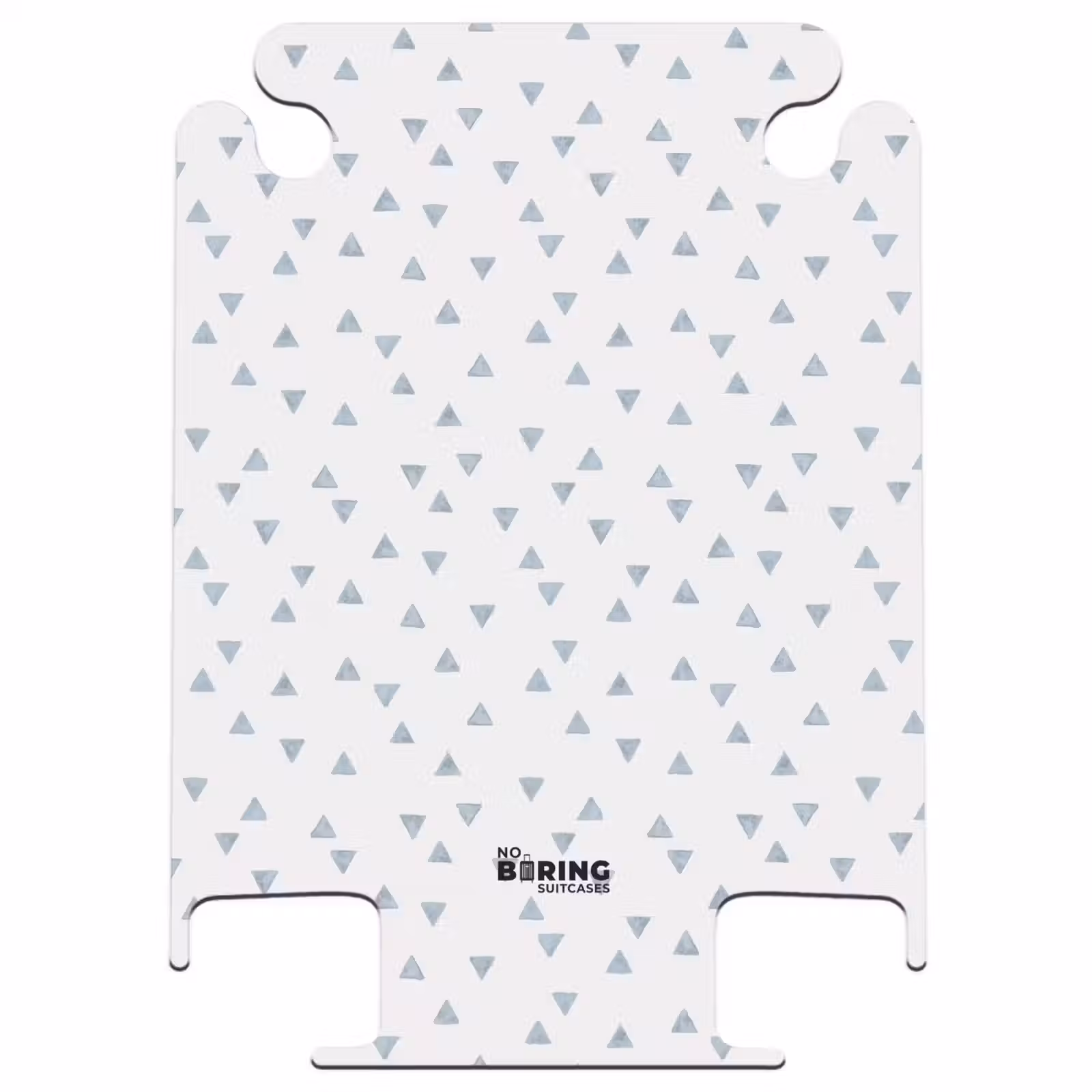 CaseSwap - Blue triangles on a white surface — 1