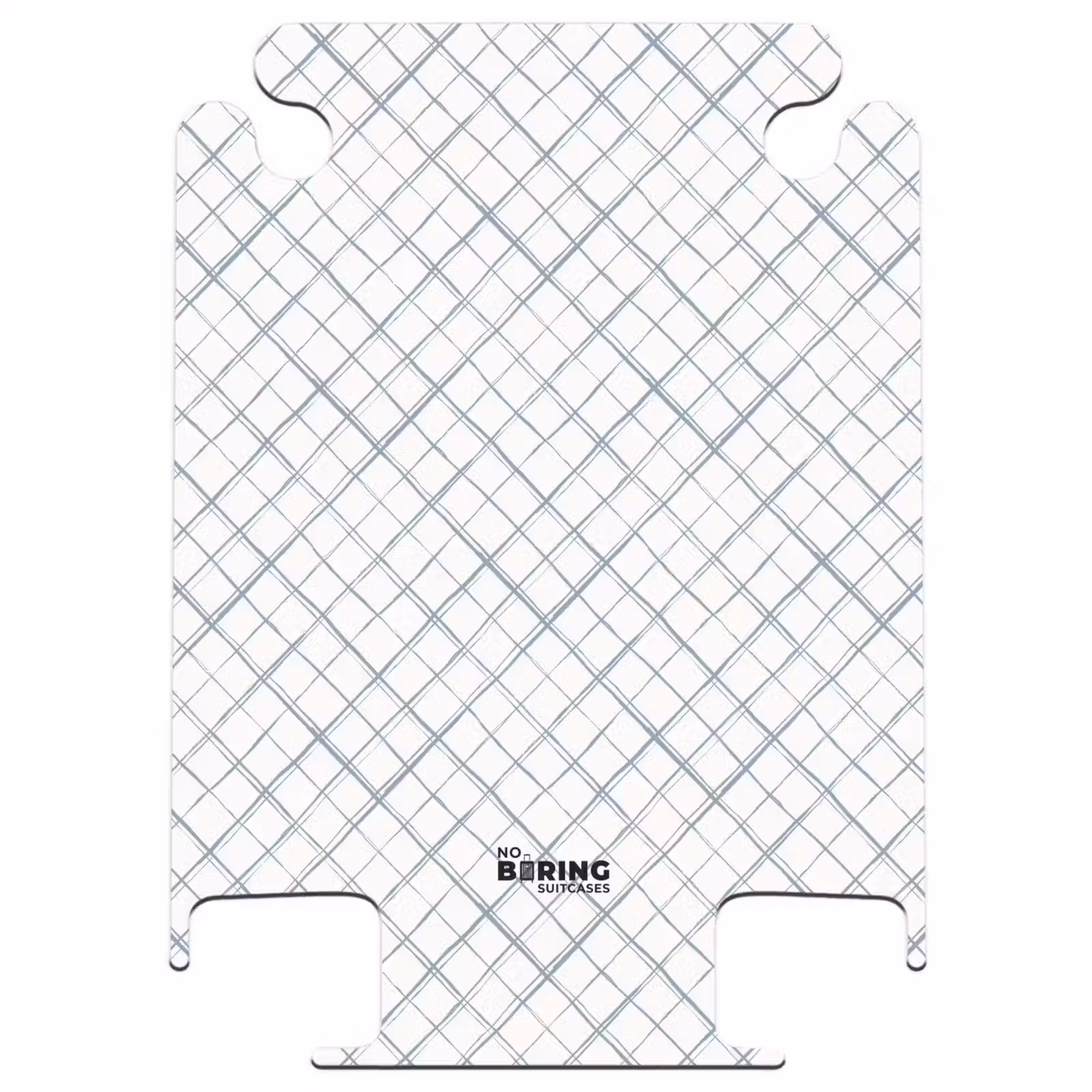 CaseSwap - Diagonally intersecting lines on a white surface — 1