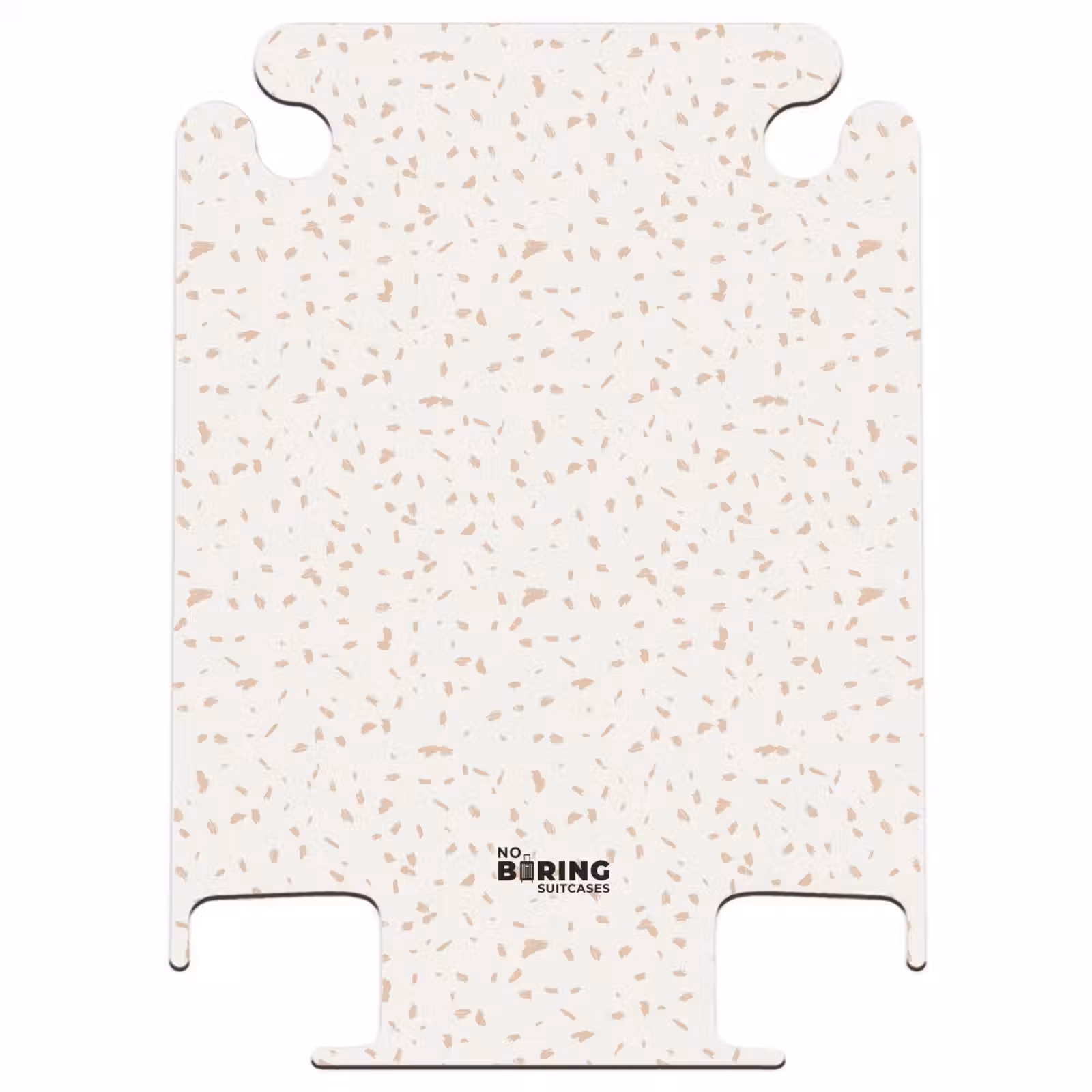 CaseSwap™ - Terracotta splashes on cream color — 1