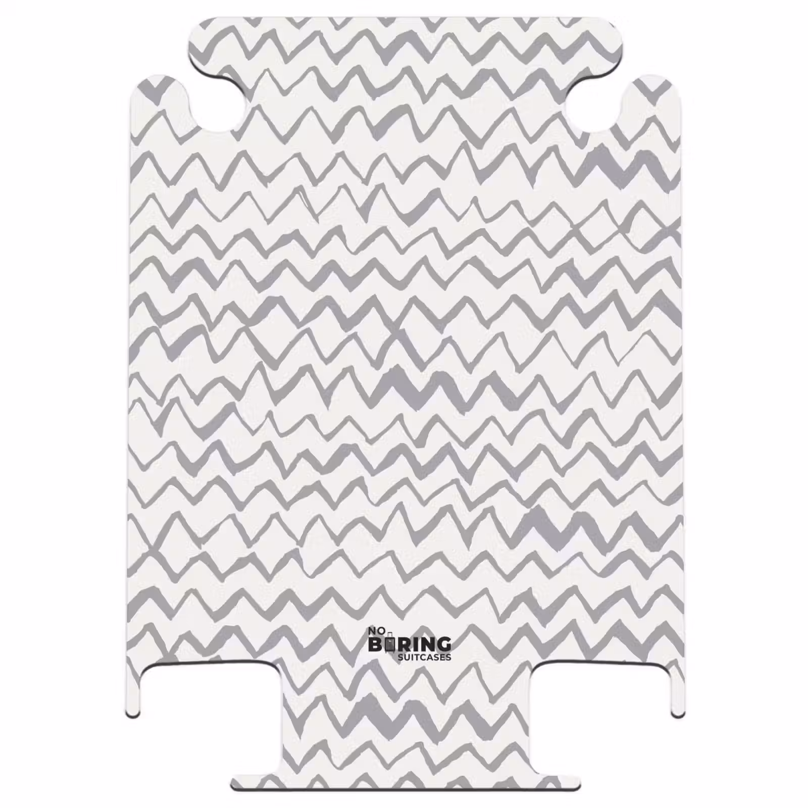 CaseSwap™ - Zigzag brush strokes in gray — 1