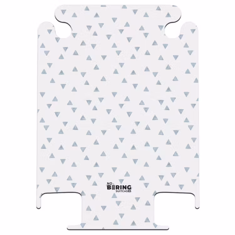 CaseSwap - Blue triangles on a white surface — 1