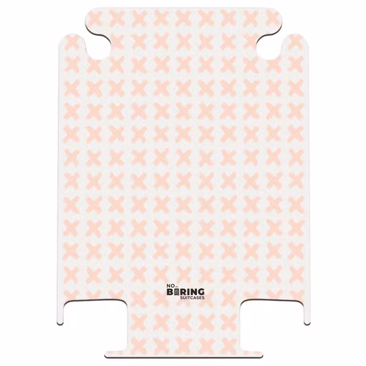 CaseSwap™ - Coral crosses on off-white — 1